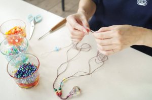 [오키나와]  모리노가라스칸 목걸이 만들기체험