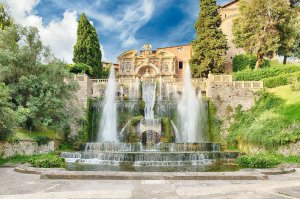 (로마)빌라 데스테 입장권 및 펨카드 디지털 엽서 