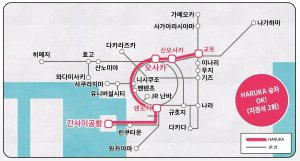 WEST QR 간사이 에리어패스 1일/2일/3일/4일권