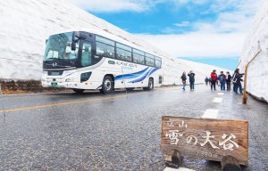 [영어가이드] 다테야마 구로베 알펜루트· 유키노오타니 1박2일 투어