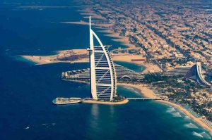 (아틀란티스 더 팜에서 출발하는) 두바이 헬리콥터 투어