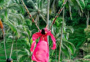 알라스 하룸 발리 : 그네, 스카이바이크, 짚라인 액티비티 