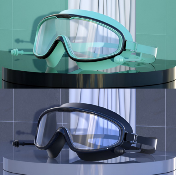 김서림 방지 고글물안경+귀마개 일체형