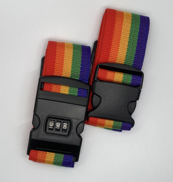 캐리어 일자 잠금 스트랩 버클 자물쇠 벨트 LM-0177