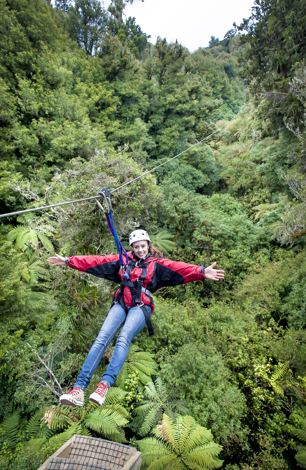 [라오스] [반나절 투어] 짚라인+캬약킹
