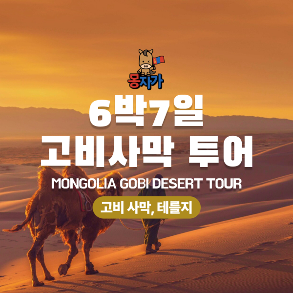 [몽골]6박7일 고비사막 투어