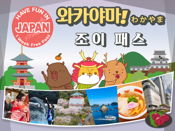 [오사카]JR간사이 와이드 패스+와카야마 조이 패스