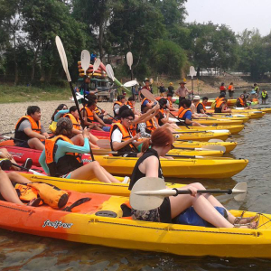 [라오스] [원데이투어] 짚라인+동굴튜빙+캬약킹+블루라군3