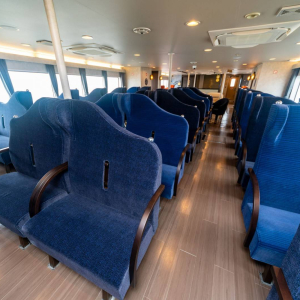 [히로시마] 고속선 SEA SPICA로 순회하는 세토우치섬 여행 크루즈 [우사기 코스 오노미치행]