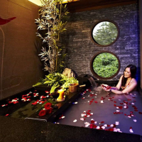 타이베이 대만 베이터우 골든 핫 스프링 온천