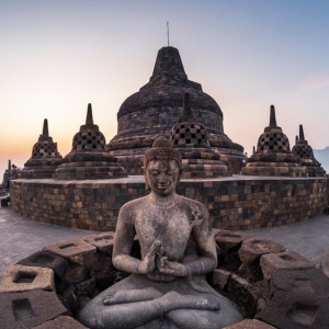 족자카르타 보로부두르 사원 + 래프팅 데이투어