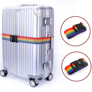 캐리어 일자 잠금 스트랩 버클 자물쇠 벨트 LM-0177