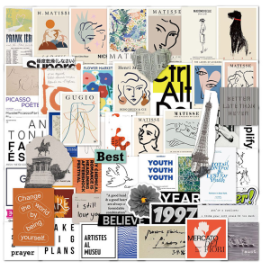 캐리어 노트북 리무버블 스티커 LM-0299