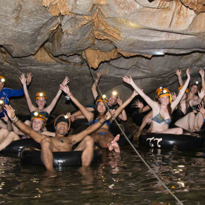 [라오스] [원데이투어] 짚라인+동굴튜빙+캬약킹+블루라군3