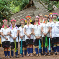 [치앙마이]  치앙라이 일일투어 화이트템플 + 블루템플 + 블랙뮤지움 + 목긴 고산족 마을 조인투어