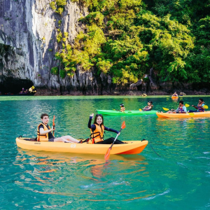 [하롱베이] 6성급 칼리스타 1박2일 크루즈 #픽업샌딩 #투어형