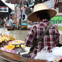 (한국어가이드) 담넌사두억 수상시장 & 방콕 왕궁 & 아이콘시암 단독 투어