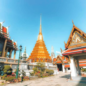 (한국어가이드) 방콕 왕궁 + 왓 빡남 파씨 짜런 단독 투어