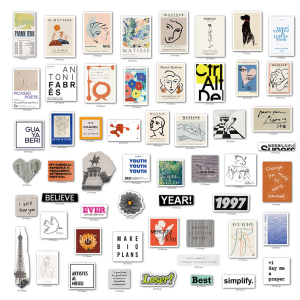 캐리어 노트북 리무버블 스티커 LM-0299