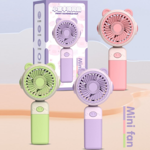 돼지코경량손풍기 휴대용 무선선풍기 손선풍기(2개이상 구매가능)