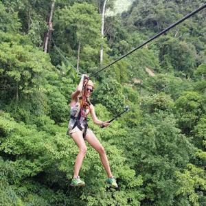 [라오스] 방비엥 짚라인 투어 / 조인 투어