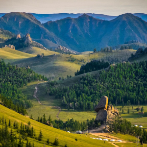 [몽골] 3박4일  우기호수/ 쳉헤르온천/ 미니사막 중부 겨울원정대 투어 
