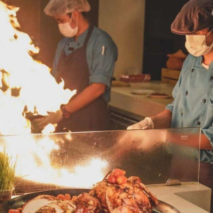 푸켓 그랜드 머큐어 푸켓 빠통 버블스 레스토랑 해산물 디너 BBQ