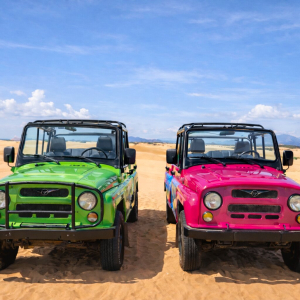 (한국어가이드) 판랑 사막 지프 차량 + 양 농장 단독 투어 / 나트랑 출발