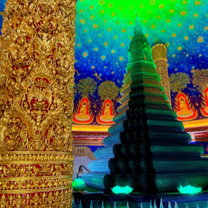 (한국어가이드) 방콕 왕궁 + 왓 빡남 파씨 짜런 단독 투어