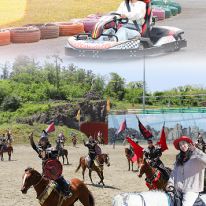 더마파크 이용권 카트/승마/공연/동물원