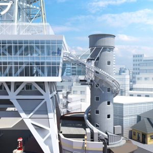 [오사카]쓰텐카쿠 체험형 어트랙션 TOWER SLIDER 이용권